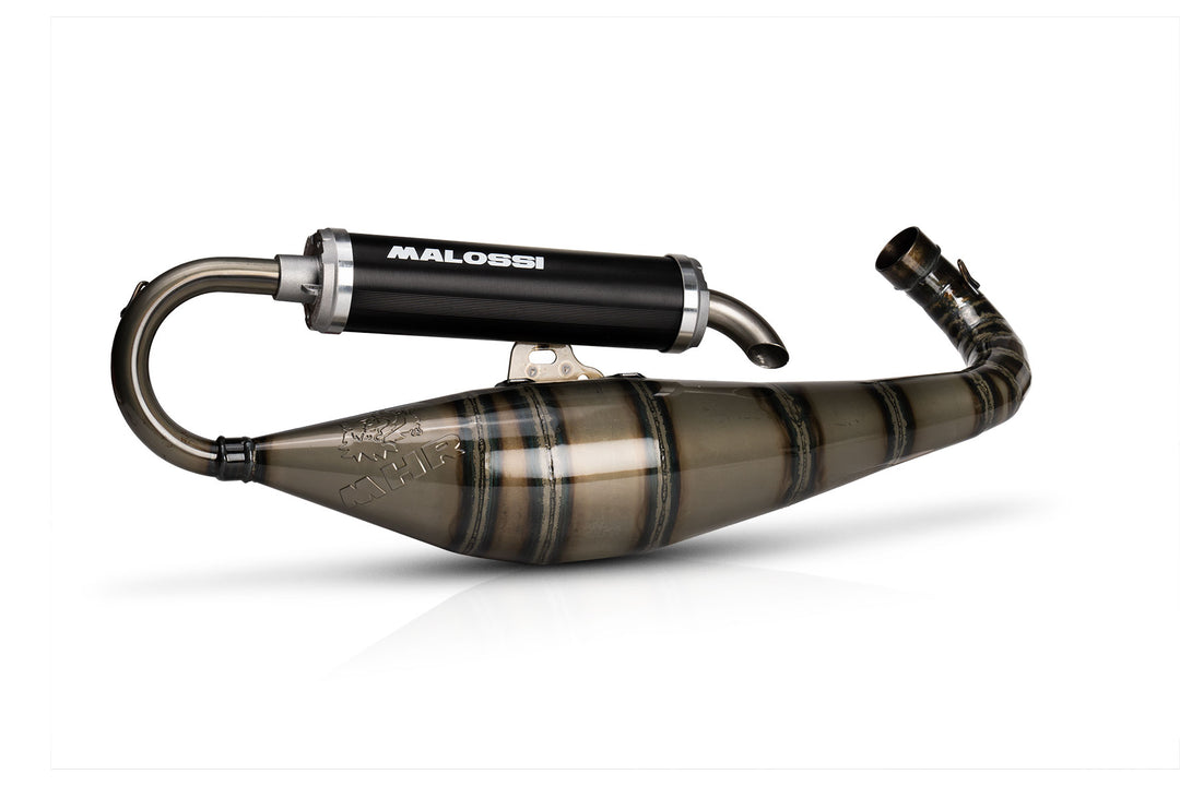 Marmitta scarico espansione Malossi MHR BIG BORE per cilindro 94cc Scooter Gilera Piaggio