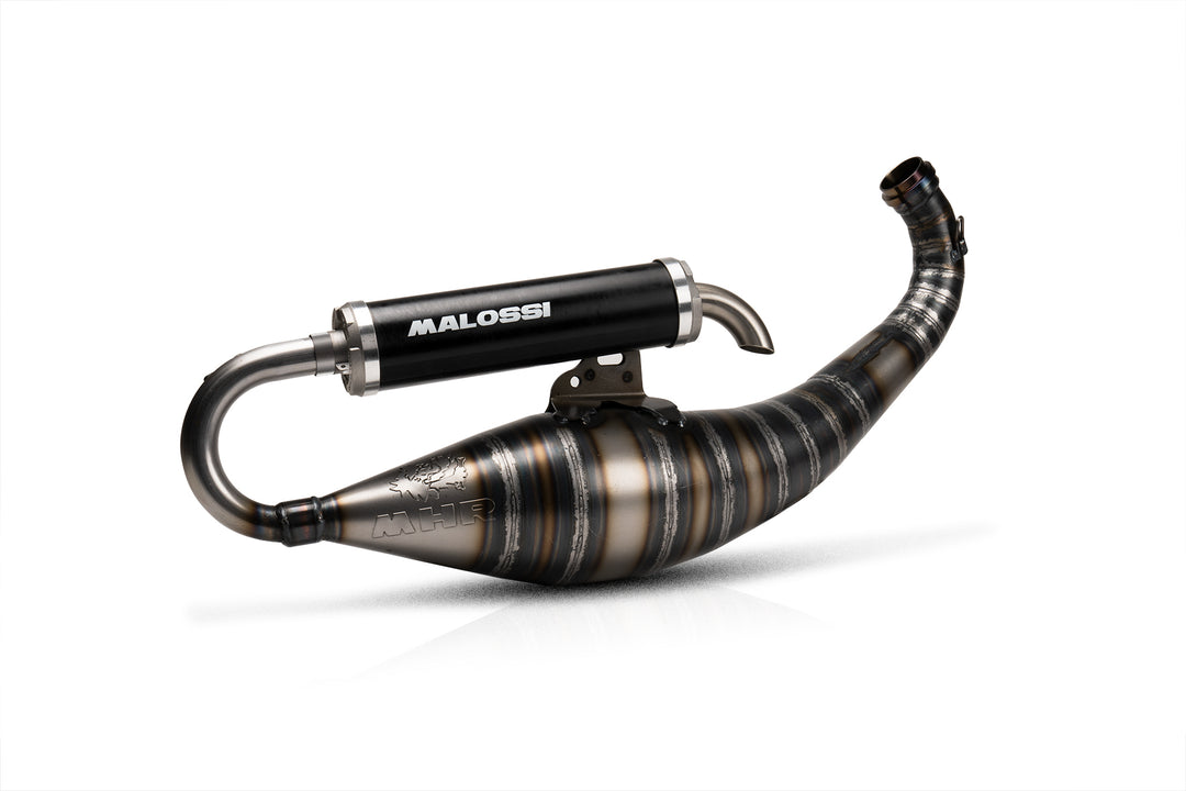 Marmitta scarico espansione Malossi MHR Scooter Racing motore 100cc Piaggio Zip Quartz