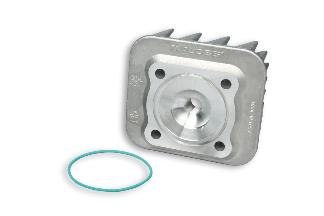 Testa testata cilindro Malossi in alluminio per scooter Piaggio 50 ad aria d.47