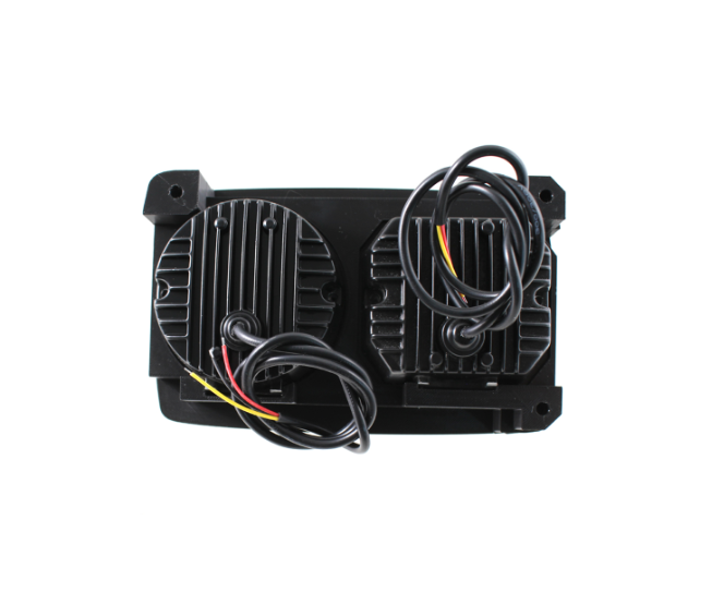 Faro fanale anteriore iron led Evok lato destro Piaggio Ape 50 modello due fari