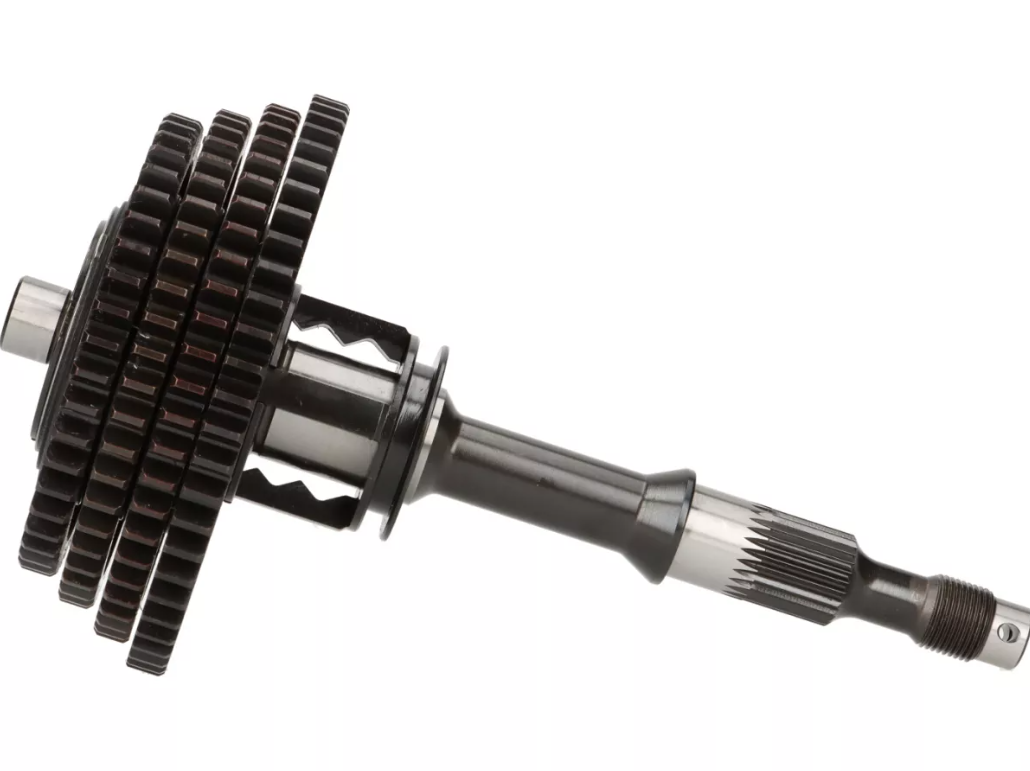 Kit asse albero cambio con ingranaggi e crocera BGM 46-50-54-58 Vespa 50 90 125