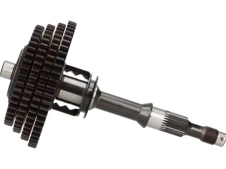 Kit asse albero cambio con ingranaggi e crocera BGM 46-50-54-58 Vespa 50 90 125