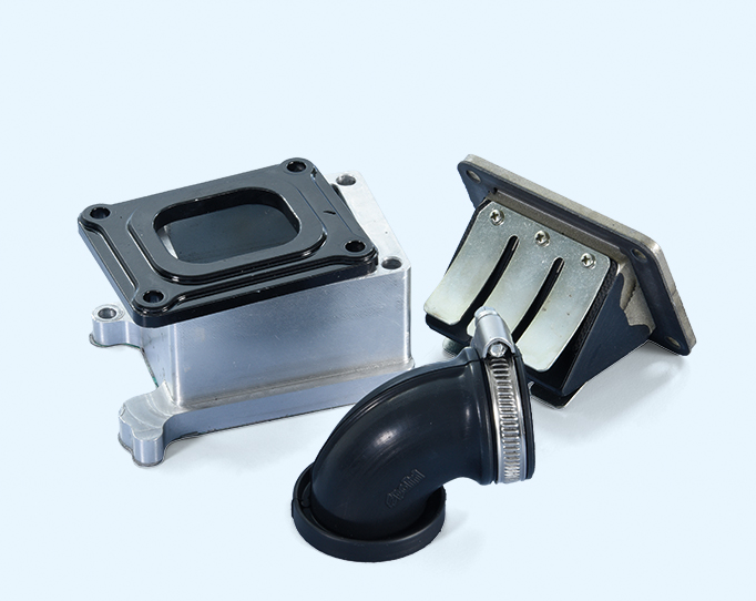 Carter motore lamellare Polini Vespa PE PX ARCOBALENO 125 150 con predisposizione mot. avviamento e miscelatore