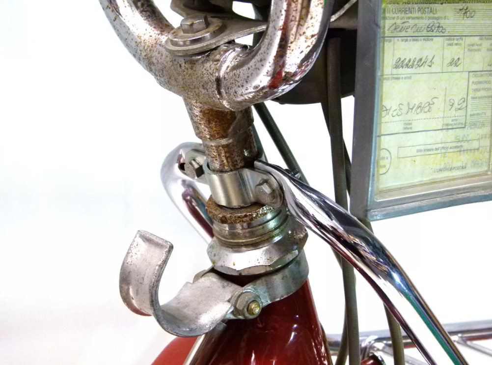 Portapacchi anteriore cromato Piaggio Ciao 50 1967-1979