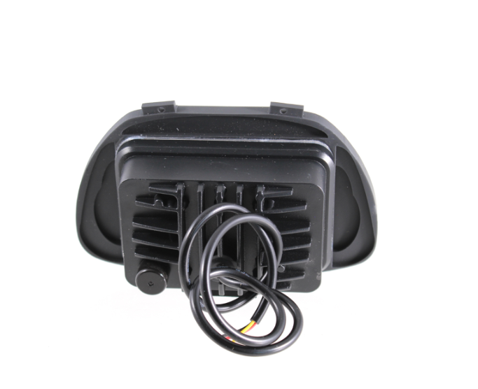 Faro fanale led anteriore 3 lenti forma rettangolare Evok Vespa GL SPRINT 180 SS