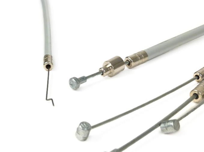 Kit serie cavi trasmissioni grigie BGM Vespa PE PX 125-150-200 fino al 1983
