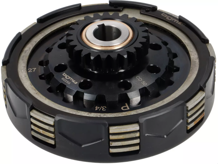 Kit frizione pignone 23 denti BGM PRO SUPERSTRONG 2.0 CR80 Ultralube Vespa Largeframe