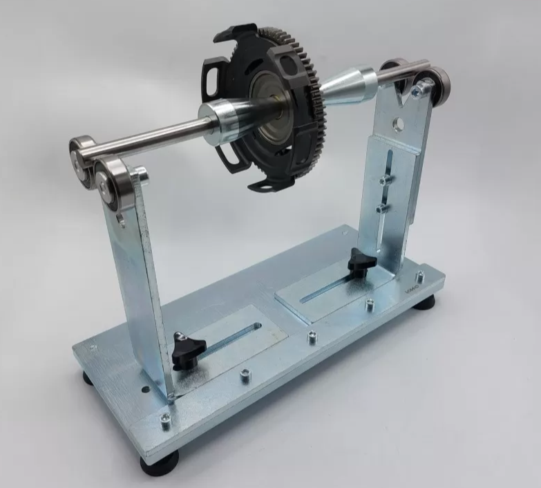 Banco VMC per equilibratura/bilanciatura centraggio alberi motore Vespa Scooter Moto