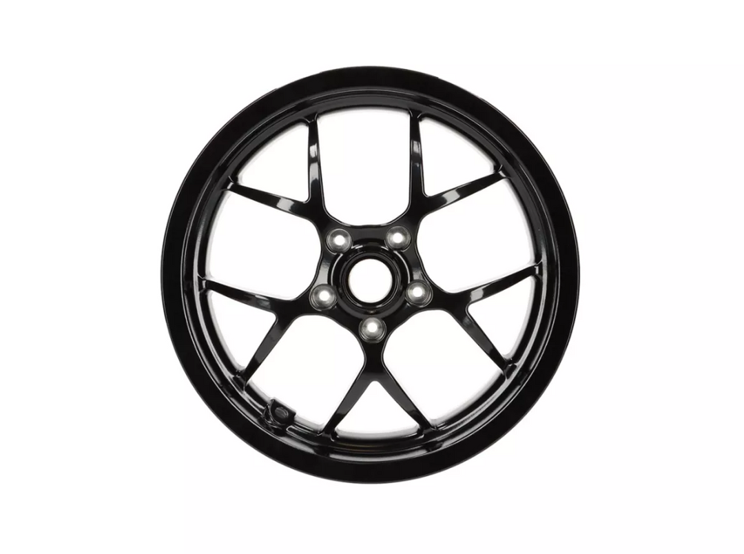 Kit cerchi anteriore + posteriore BGM 13 pollici neri lucidi Vespa GTS 125 250 300 310cc