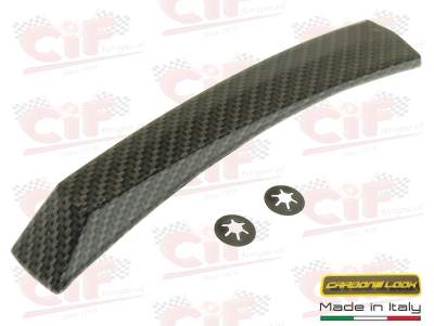 Cresta parafango in alluminio carbon look Vespa 50 Special - Sprint Veloce - TS
