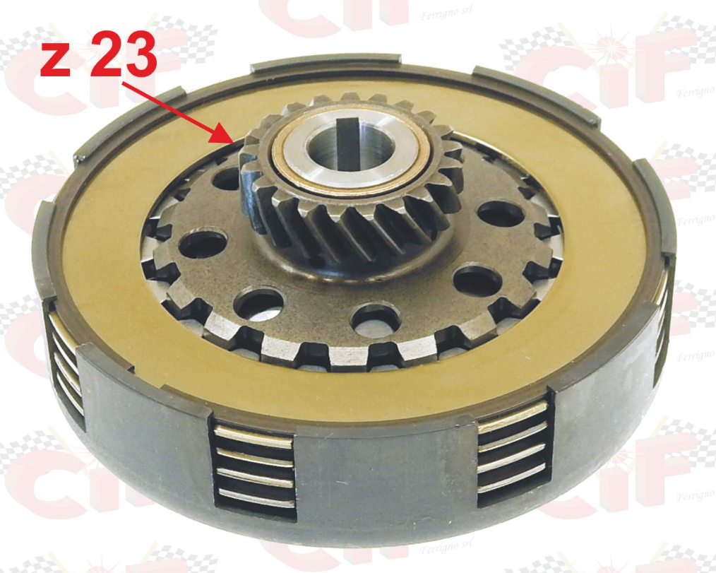 Gruppo frizione 4 dischi z23 denti Piaggio Vespa PX 200 dal 1995