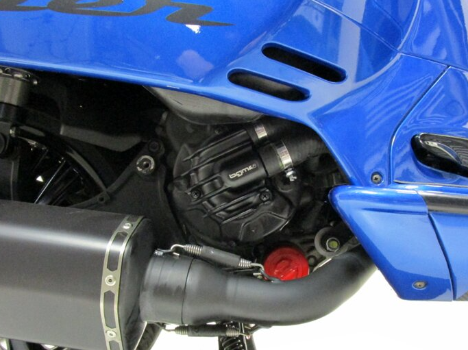 Coperchio pompa acqua BGM nero anodizzato Vespa GTS 125 250 300
