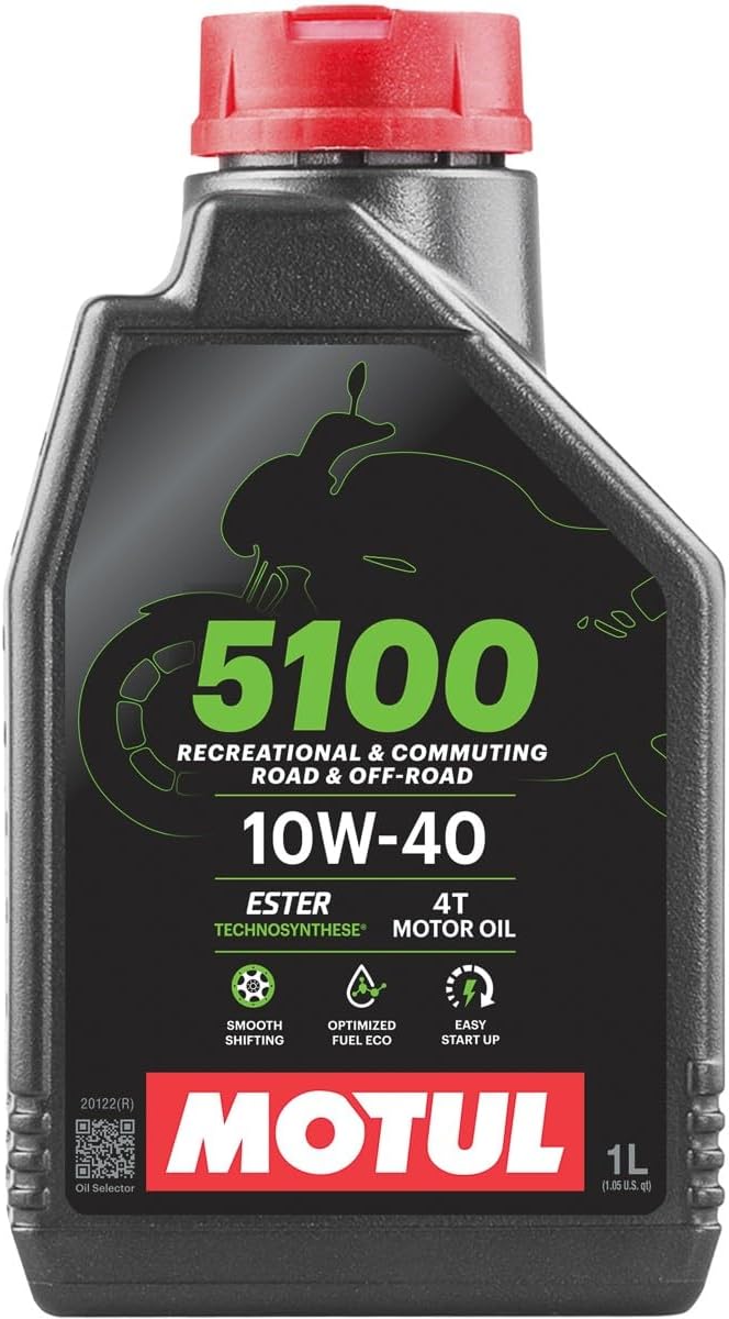 Olio Motul 5100 10W40 4 tempi a base sintetica