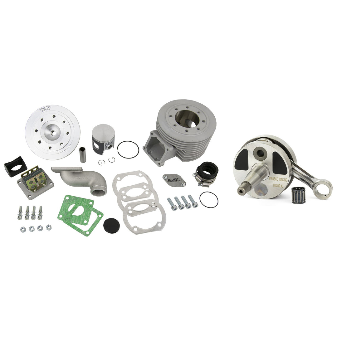 Kit cilindro + albero motore Pinasco 135cc d.57,5 ZUERA SVR Vespa 125 ET3 PRIMAVERA 50 SPECIAL PK 26081889