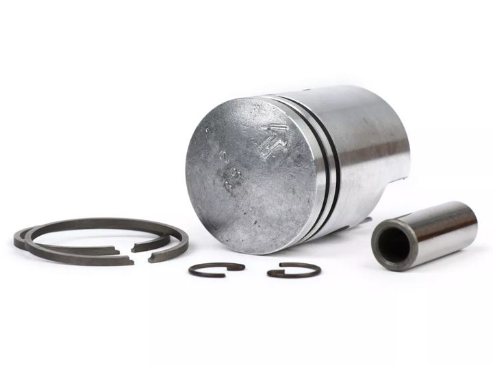 Pistone gol d.38,2 - fasce da 2mm - spinotto 12 per Ciclomotori Piaggio Ciao Si Bravo