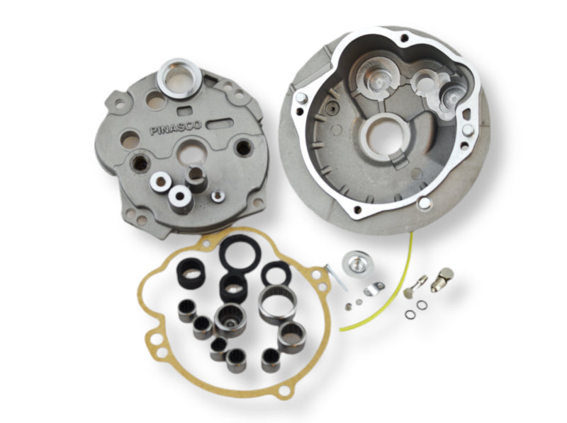 Carter mozzo posteriore 2.0 Street CON GABBIE A RULLINI Pinasco Piaggio Ciao Si Bravo con variatore