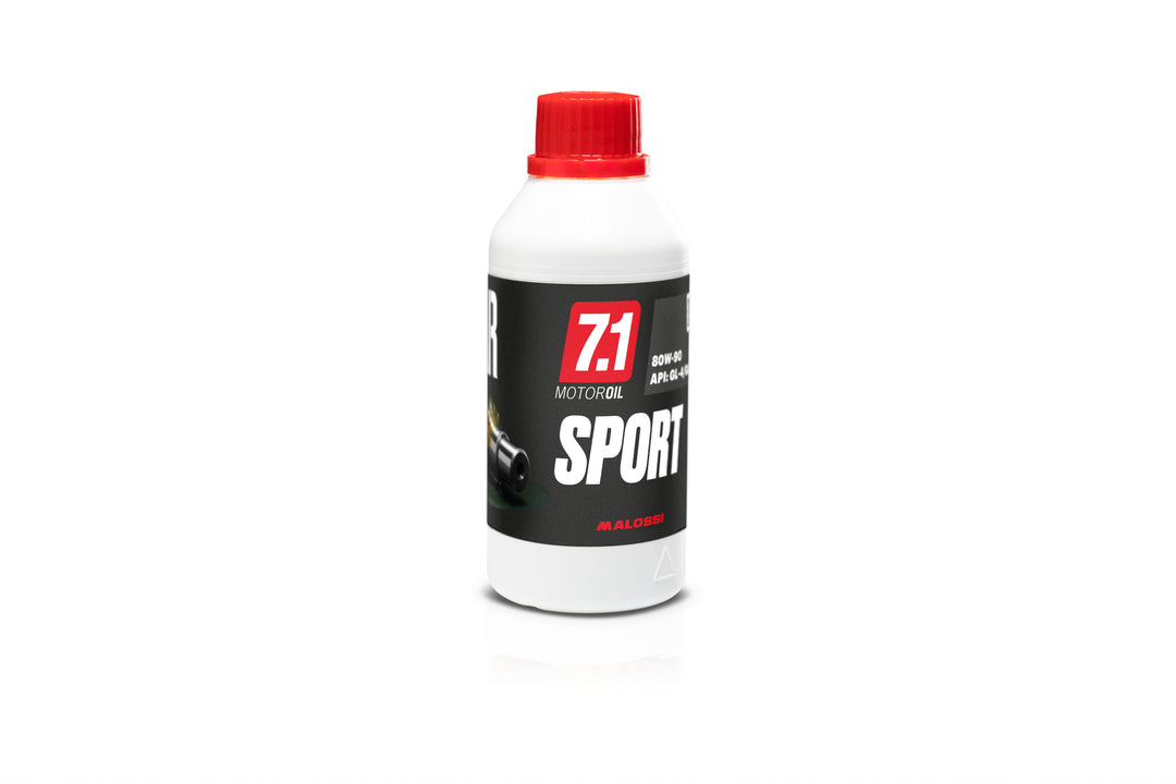 Olio ingranaggi trasmissioni Malossi Sport 7.1 80w90 flacone da 250ml