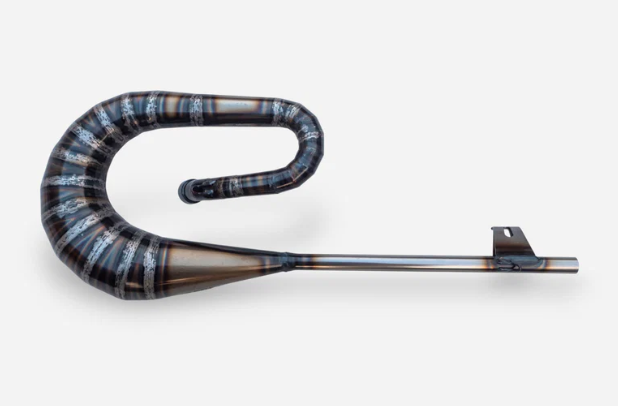Marmitta scarico espansione DBR classic Piaggio Ciao con silenziatore in alluminio scarico 27mm
