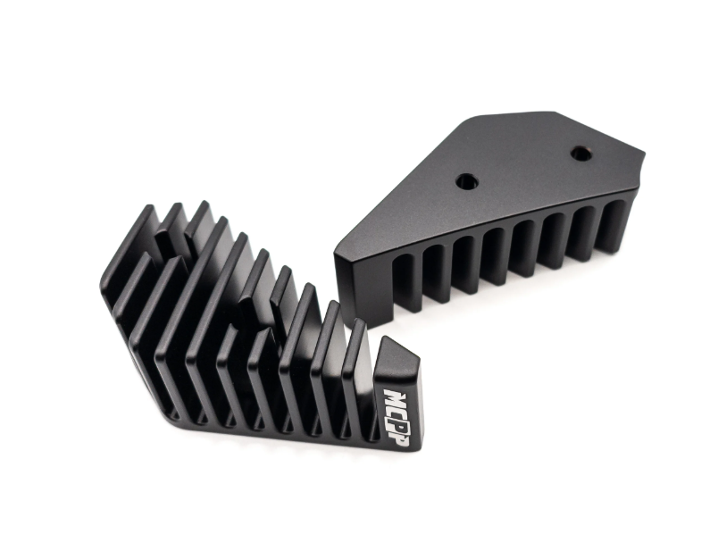 Testa testata nera MC PROPARTS scompobile per cilindro Malossi BIG DEPS 4 Piaggio Ciao SI Bravo
