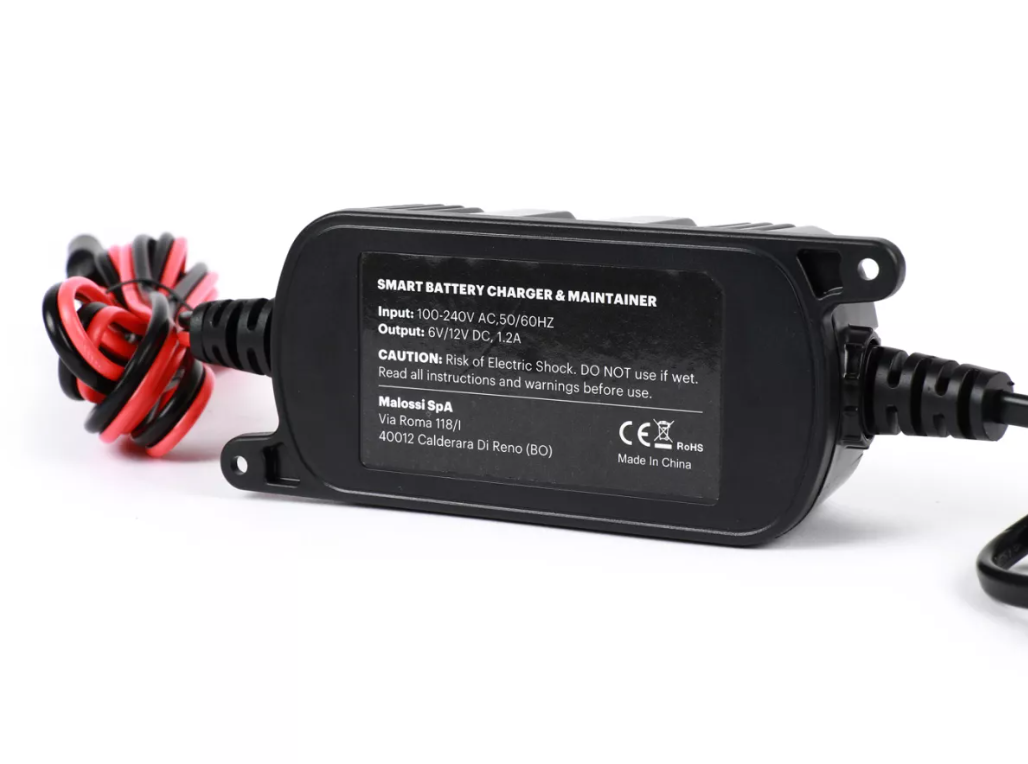 Carica batterie Malossi smart battery charge & mantainer 6v-12v per batterie da 2 a 20A