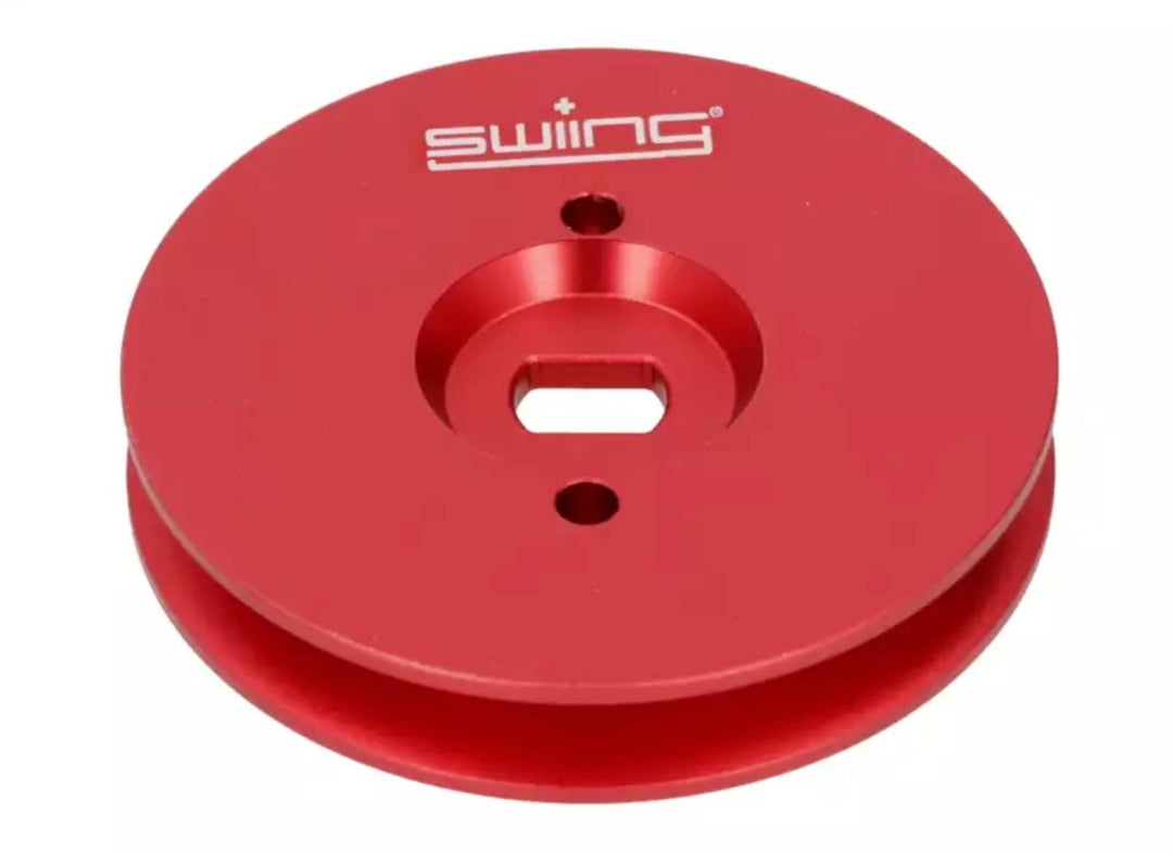 Puleggia Swing in alluminio CNC rosso anodizzato 70mm Piaggio Ciao Si Bravo