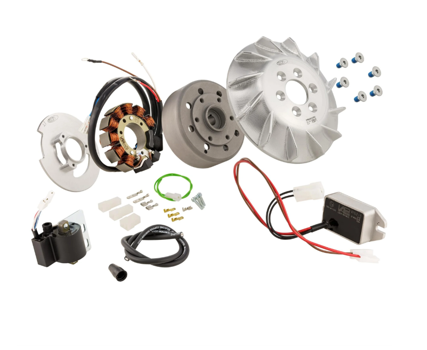 Kit accensione elettronica SIP corrente continua cono 20 Vespa Special L N R ET3 PK