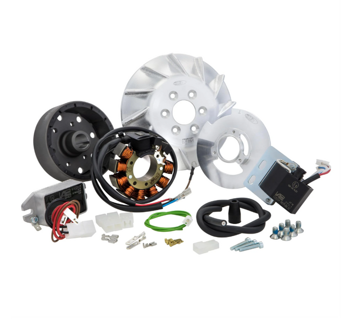 Kit accensione elettronica SIP corrente continua cono 20 Vespa Special L N R ET3 PK