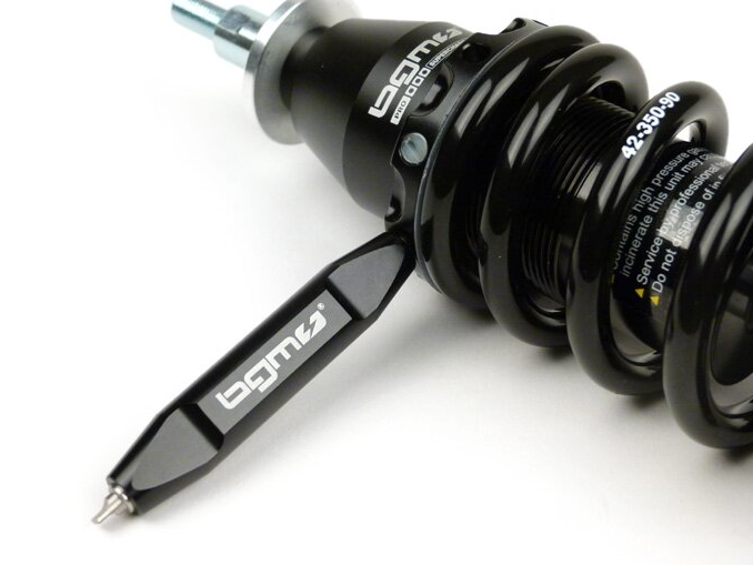 Ammortizzatore anteriore nero BGM PRO SC/F1 SPORT 200mm Vespa 50 Special L N R 125 ET3 PRIMAVERA PK S XL