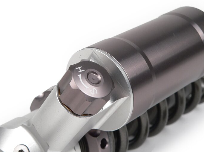 Ammortizzatore posteriore BGM PRO SC/R12 COMPETITION 320mm Vespa PK XL RUSH HP FL 50 125 grigio