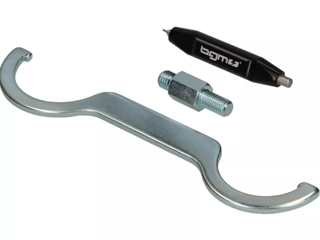 Ammortizzatore posteriore nero/argento BGM PRO SC/R1 SPORT 385mm Vespa VM1 VM2 VN1 VN2 VB1 VL1 VL2 VL3 GS150