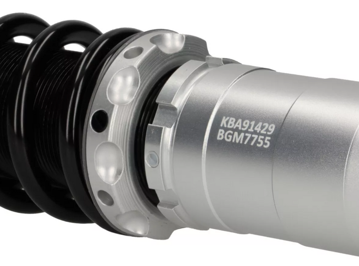 Ammortizzatore posteriore nero/argento BGM PRO SC/R1 SPORT 385mm Vespa VM1 VM2 VN1 VN2 VB1 VL1 VL2 VL3 GS150