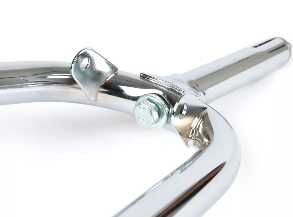 Sterzo manubrio cromato ciclomotori Piaggio Boxer 1 2 50