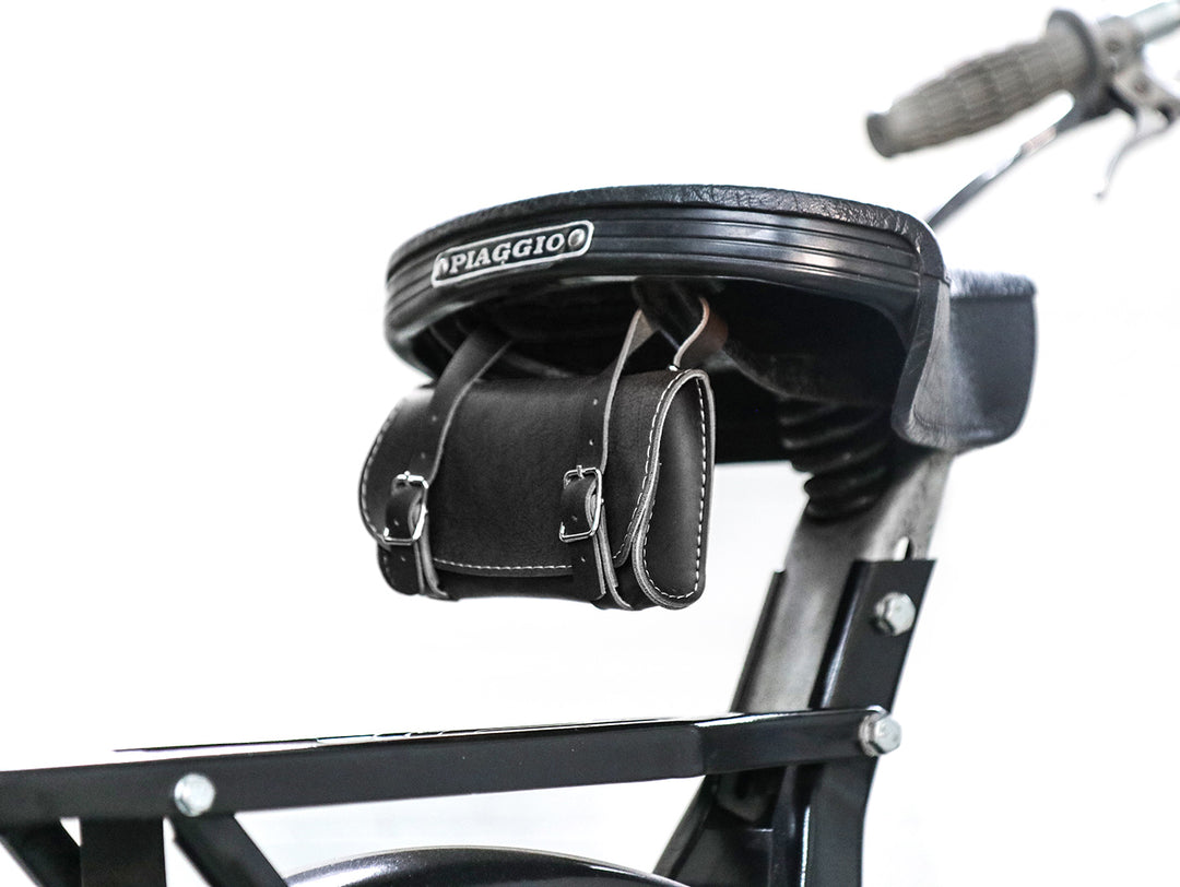 Borsa nera porta candele/attrezzi Piaggio Ciao Si Bravo Boxer Boss Grillo Superbravo