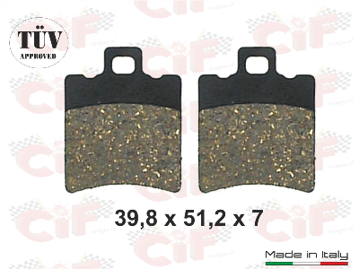 Coppia pastiglie freno Aprilia Malaguti Peugeot Piaggio 50