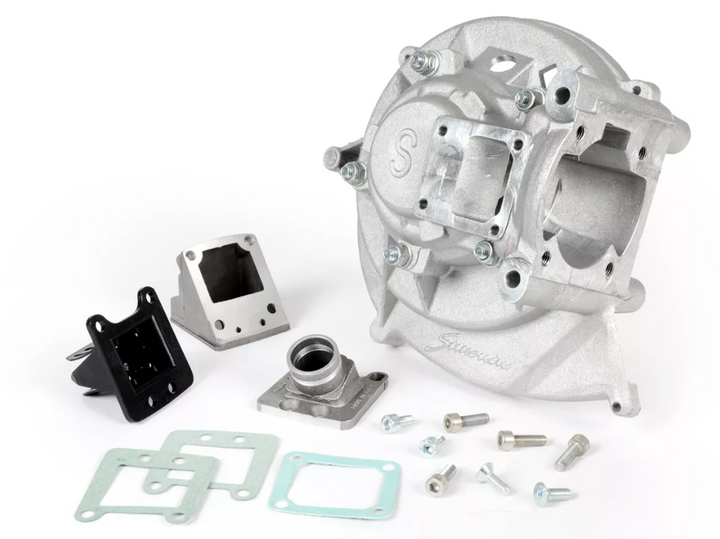 Kit carter motore Simonini 4 prigionieri Piaggio Ciao Si Bravo