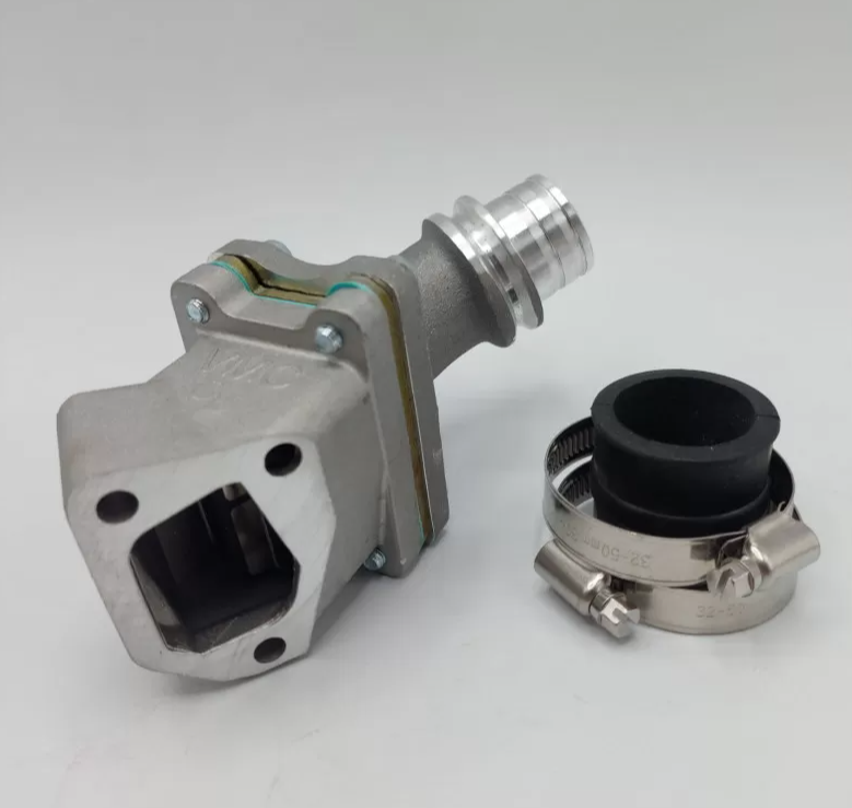 Collettore aspirazione lamellare 3 fori per telai PK Vespa attacco da 22 / 24mm