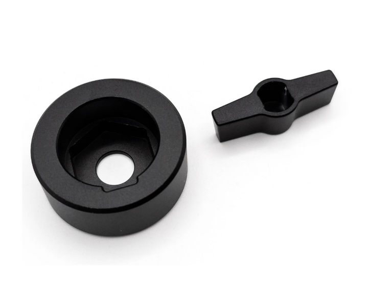 Copertura levetta rubinetto benzina OMG nero MC PROPARTS Piaggio Ciao 50