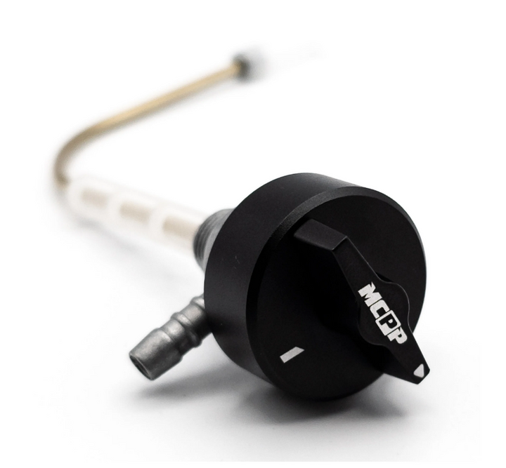 Copertura levetta rubinetto benzina OMG nero MC PROPARTS Piaggio Ciao 50