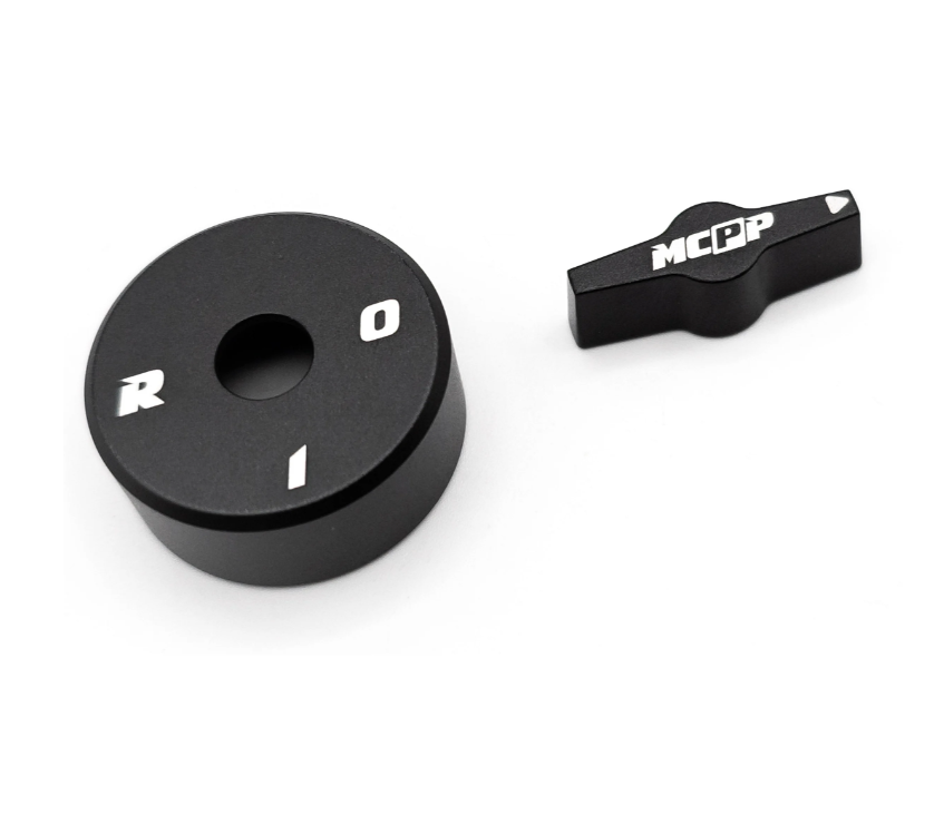 Copertura levetta rubinetto benzina OMG nero MC PROPARTS Piaggio Ciao 50