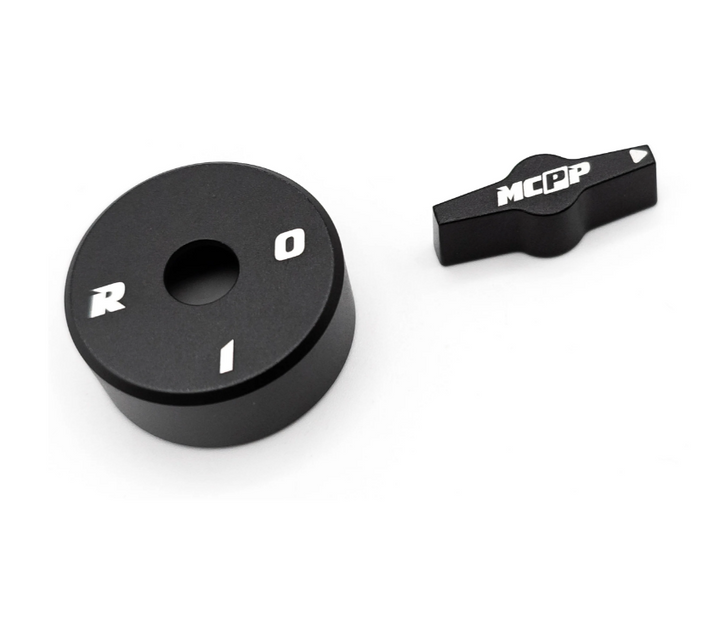 Copertura levetta rubinetto benzina OMG nero MC PROPARTS Piaggio Ciao 50