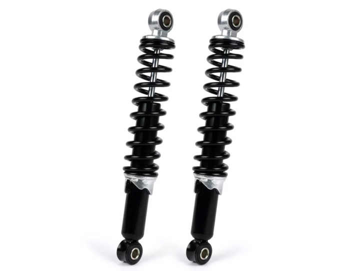 Coppia ammortizzatori posteriori neri regolabili 280mm per Piaggio Bravo Supebravo 50