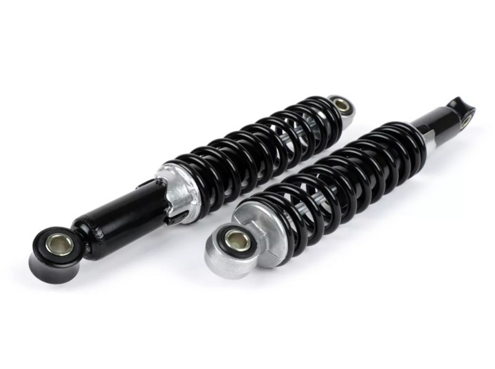 Coppia ammortizzatori posteriori neri regolabili 280mm per Piaggio Bravo Supebravo 50