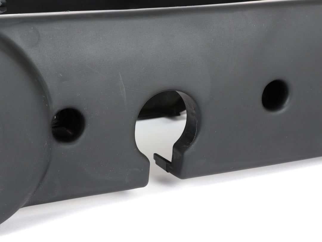 Coppia fianchetti carene laterali in plastica nera Piaggio Si con variatore