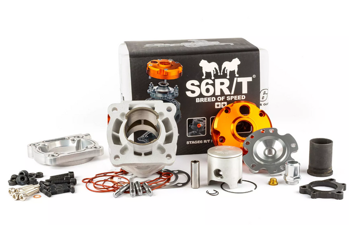 Kit gruppo termico cilindro in alluminio Stage 6 R/T 70 scooter Minarelli Orizzontale a liquido
