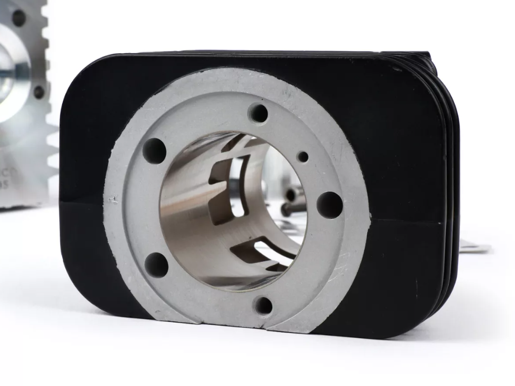 Cilindro gruppo termico in alluminio Pinasco Evoten 46x43 Piaggio Ciao Si Bravo spinotto 10