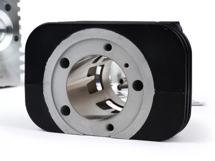 Cilindro gruppo termico in alluminio Pinasco Evoten 46x43 Piaggio Ciao Si Bravo spinotto 10