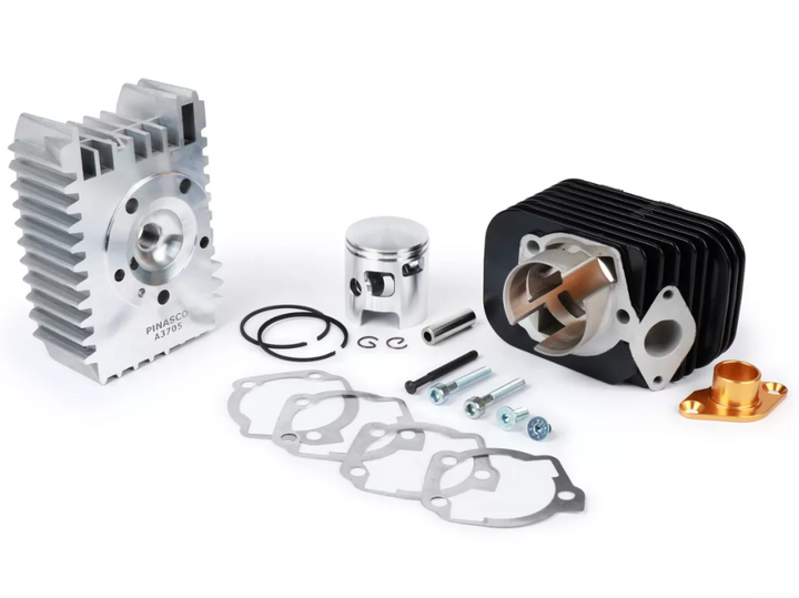 Cilindro gruppo termico in alluminio Pinasco Evoten 46x43 Piaggio Ciao Si Bravo spinotto 10