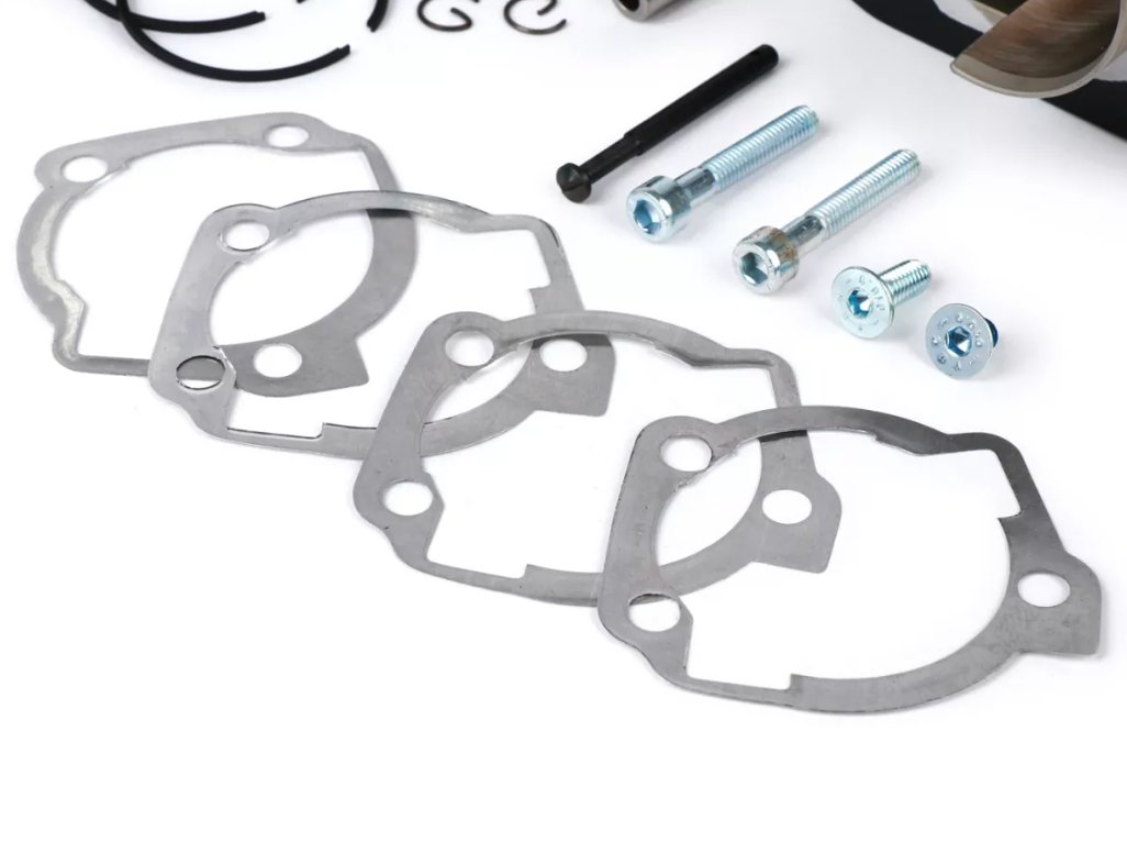 Cilindro gruppo termico in alluminio Pinasco Evoten 46x43 Piaggio Ciao Si Bravo spinotto 10