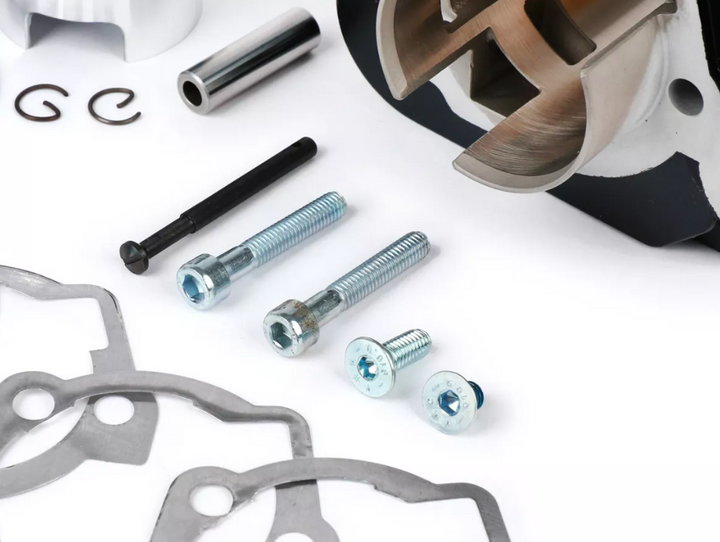 Cilindro gruppo termico in alluminio Pinasco Evoten 46x43 Piaggio Ciao Si Bravo spinotto 10