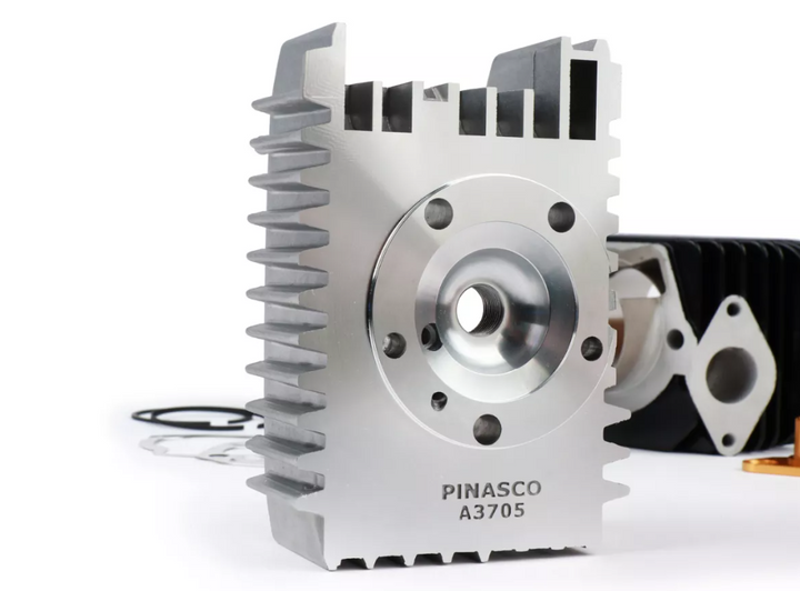 Cilindro gruppo termico in alluminio Pinasco Evoten 46x43 Piaggio Ciao Si Bravo spinotto 10